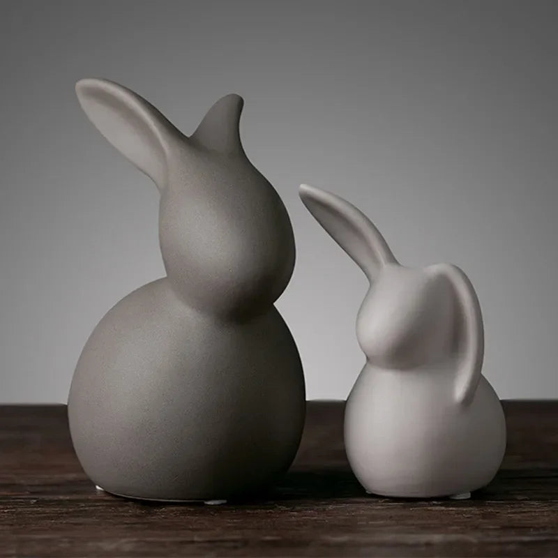 Nordic Porcelain Animal Ornaments