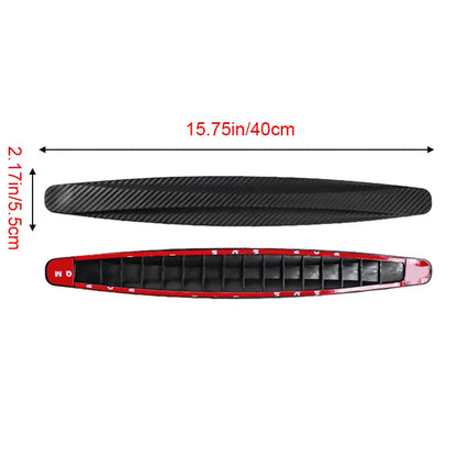 Universal Front And Rear Carbon Bumper Strips