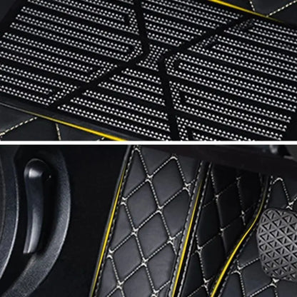 3D Custom Leather Diamond Car Mat