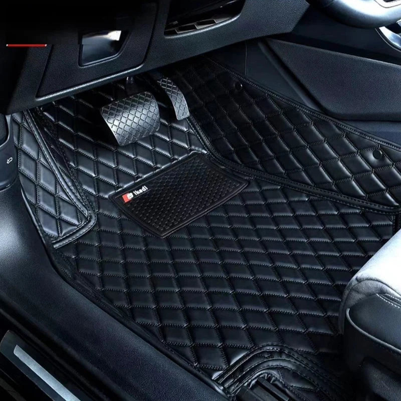 3D Custom Leather Diamond Car Mat