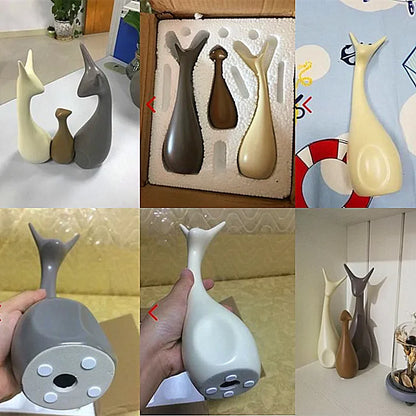 Nordic Porcelain Animal Ornaments