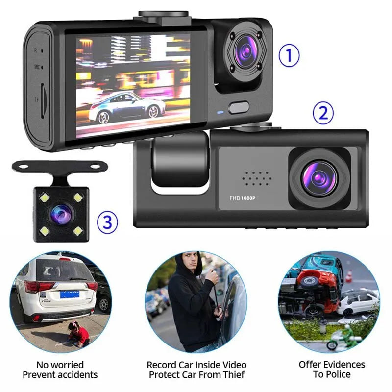 Dash Cam with Night Vision