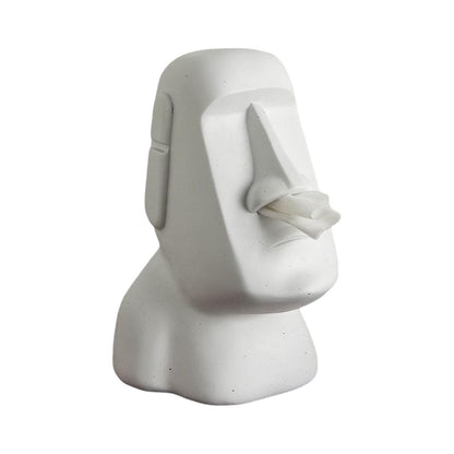 Stone Statue Tissue Holder